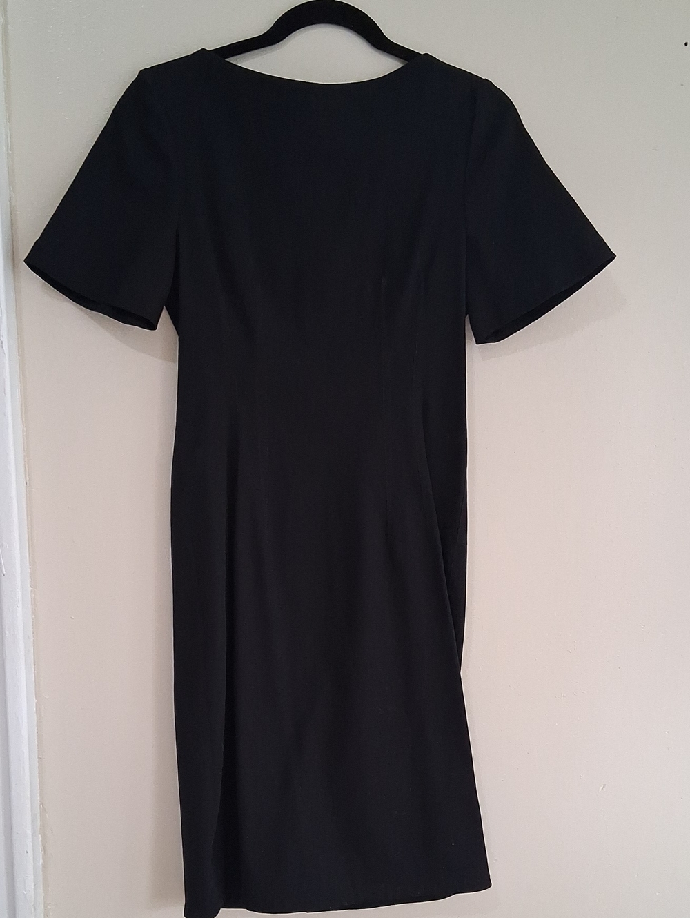 Lanvin Paris Archivak Bkack Dress Size 40 IT (US 4 )